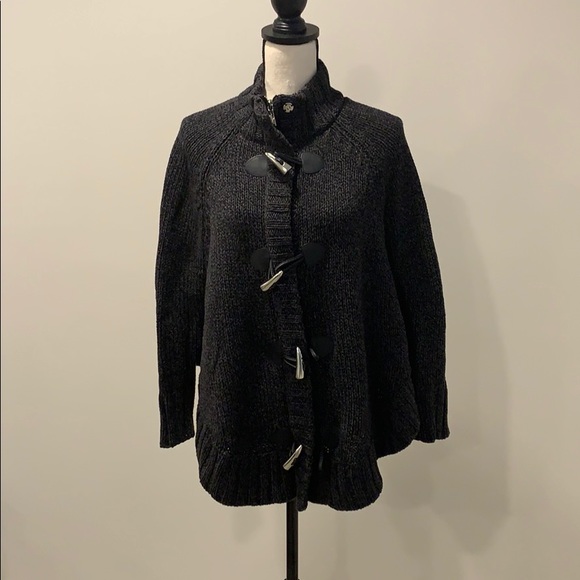 MICHAEL KORS Sweater Poncho Size Small - Picture 4 of 5